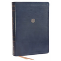 Niv, the Woman's Study Bible, Leathersoft, Blue, Full-Color, Thumb Indexed: Receiving God's Truth for Balance, Hope, and Transformation