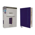 Niv, Reference Bible, Compact, Leathersoft, Blue, Red Letter, Comfort Print