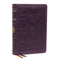 Kjv, Sovereign Collection Bible, Personal Size, Leathersoft, Purple, Thumb Indexed, Red Letter Edition, Comfort Print: Holy Bible, King James Version