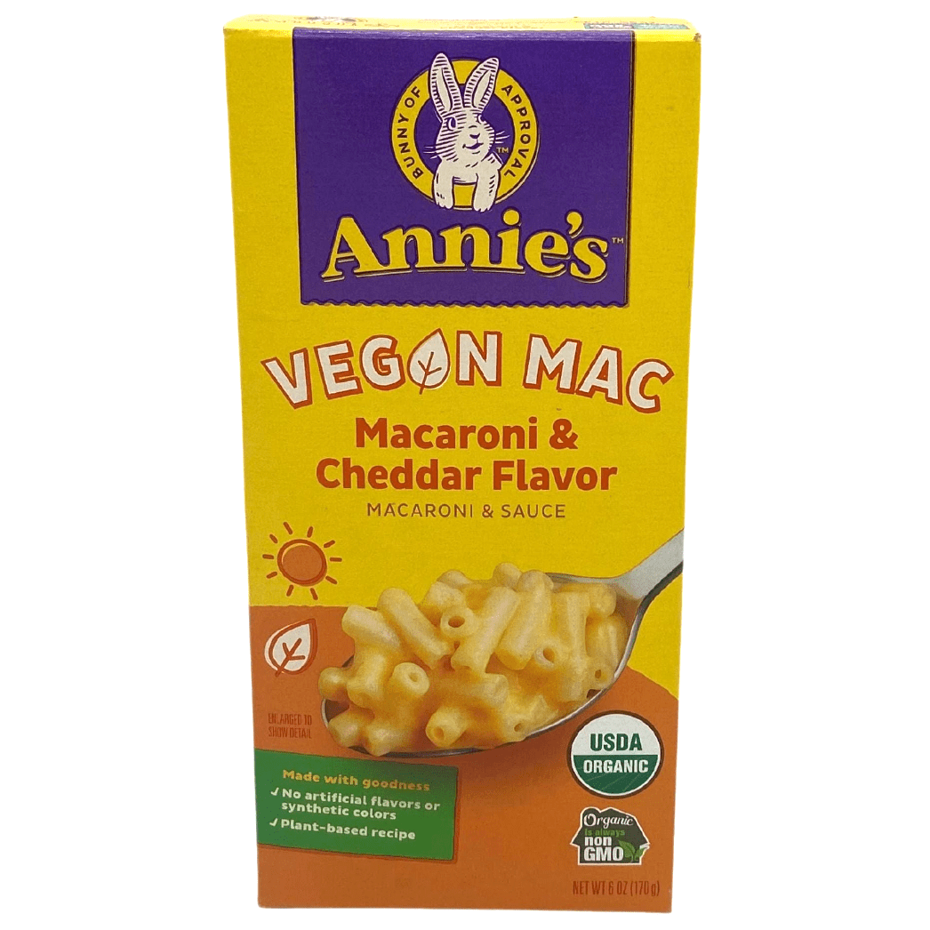 Mac, Cheddar Flavor, Vegan, Organic, Annie's