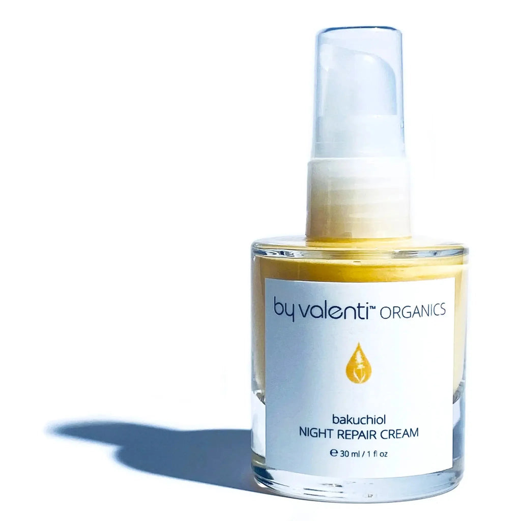 Bakuchiol Night Repair Cream Bakuchiol 1% + Retinyl Palmitate .3% + Hyaluronic acid + Ceramides