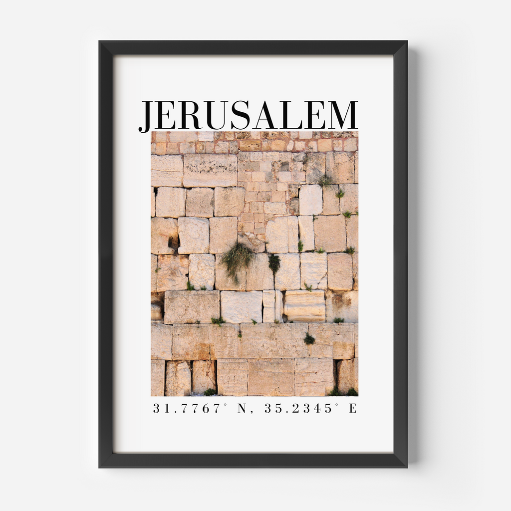 Jerusalem Western Wall Kotel Photo Wall Art