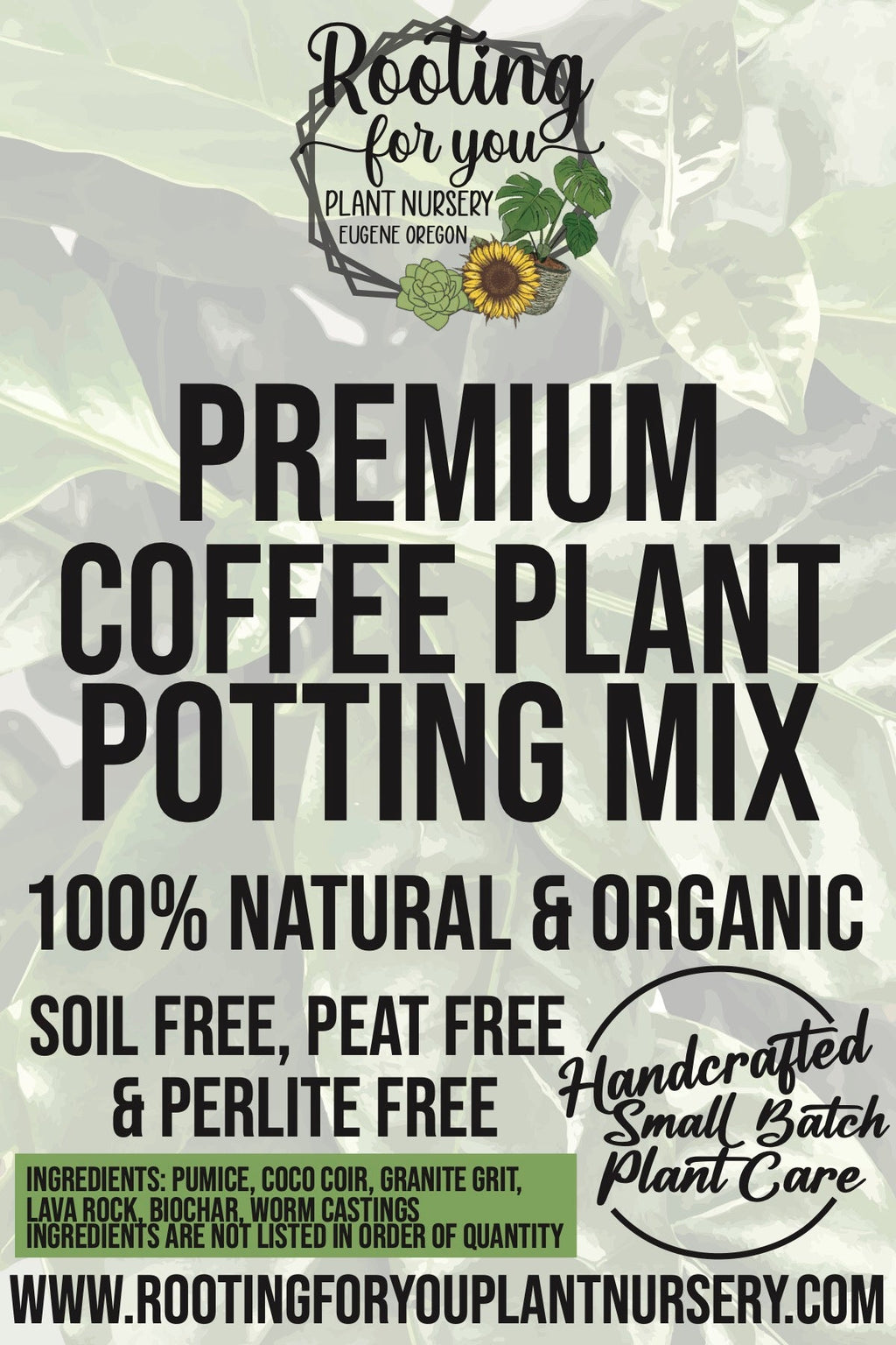 Coffee Plant Premium Potting Mix