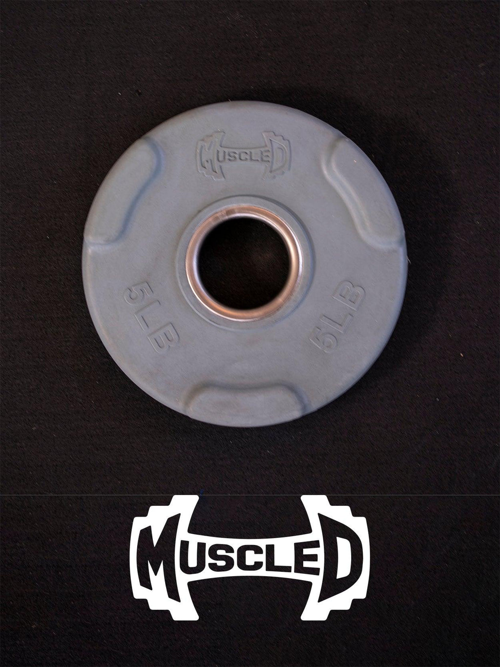 RUBBER COATED COLORED OLYMPIC PLATES: Rubber Plates, per Pair - Muscle D Fitness - Weights Pairs