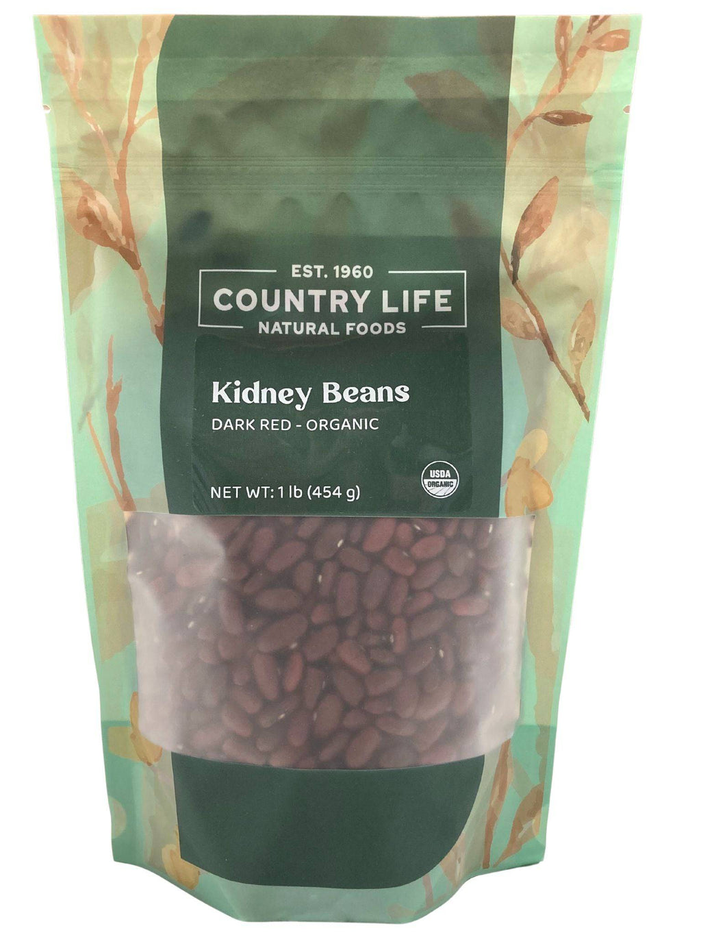 Kidney Beans, Dark Red, Organic