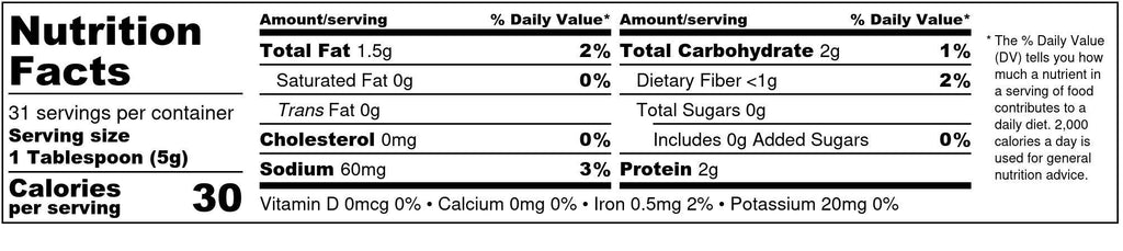 Parmesan, Organic, Vegan