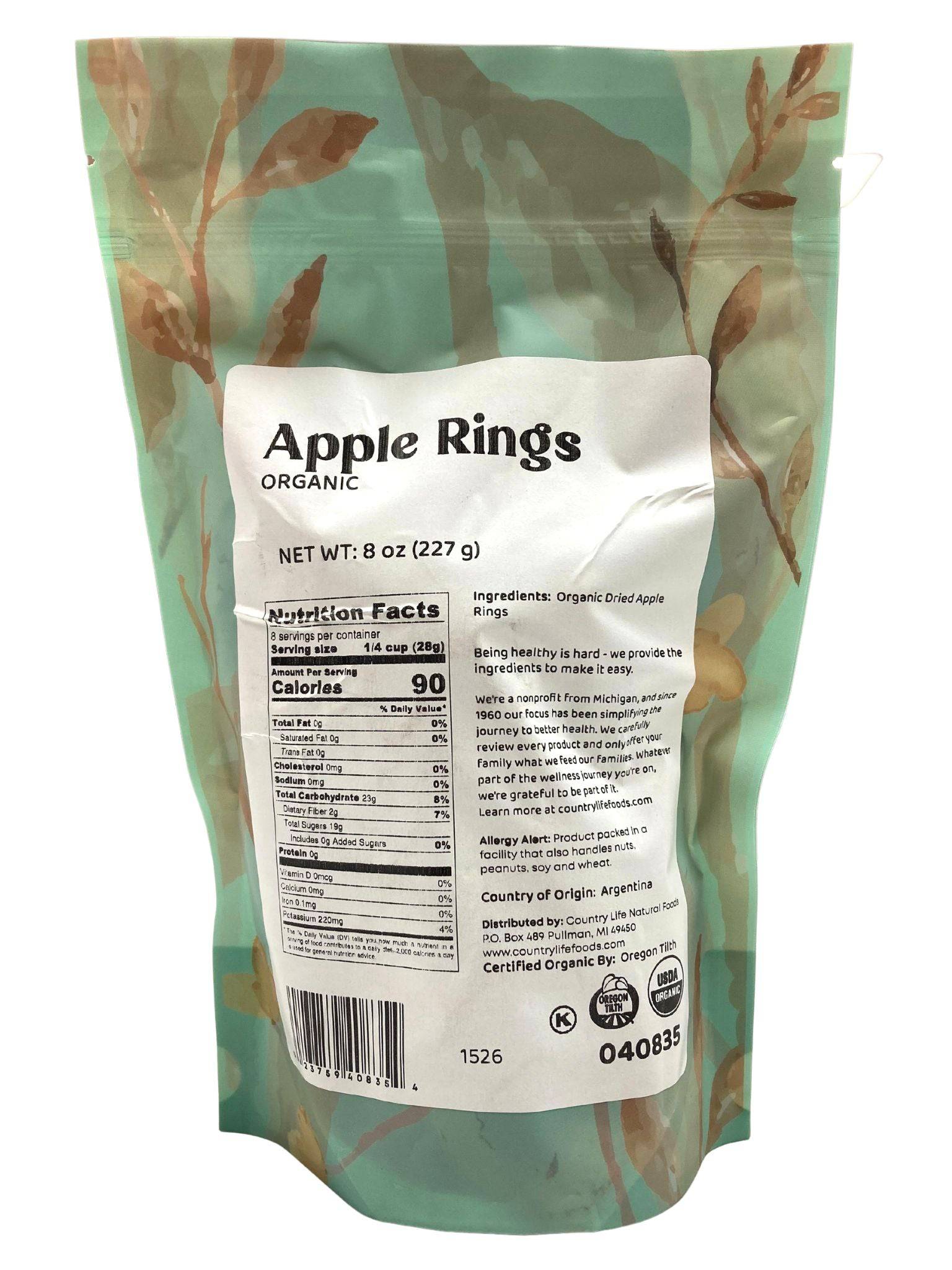 Apple Rings, Organic