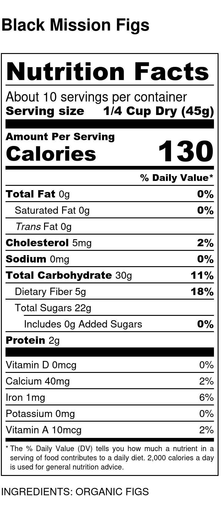 Figs, Mission, X-Choice, Organic