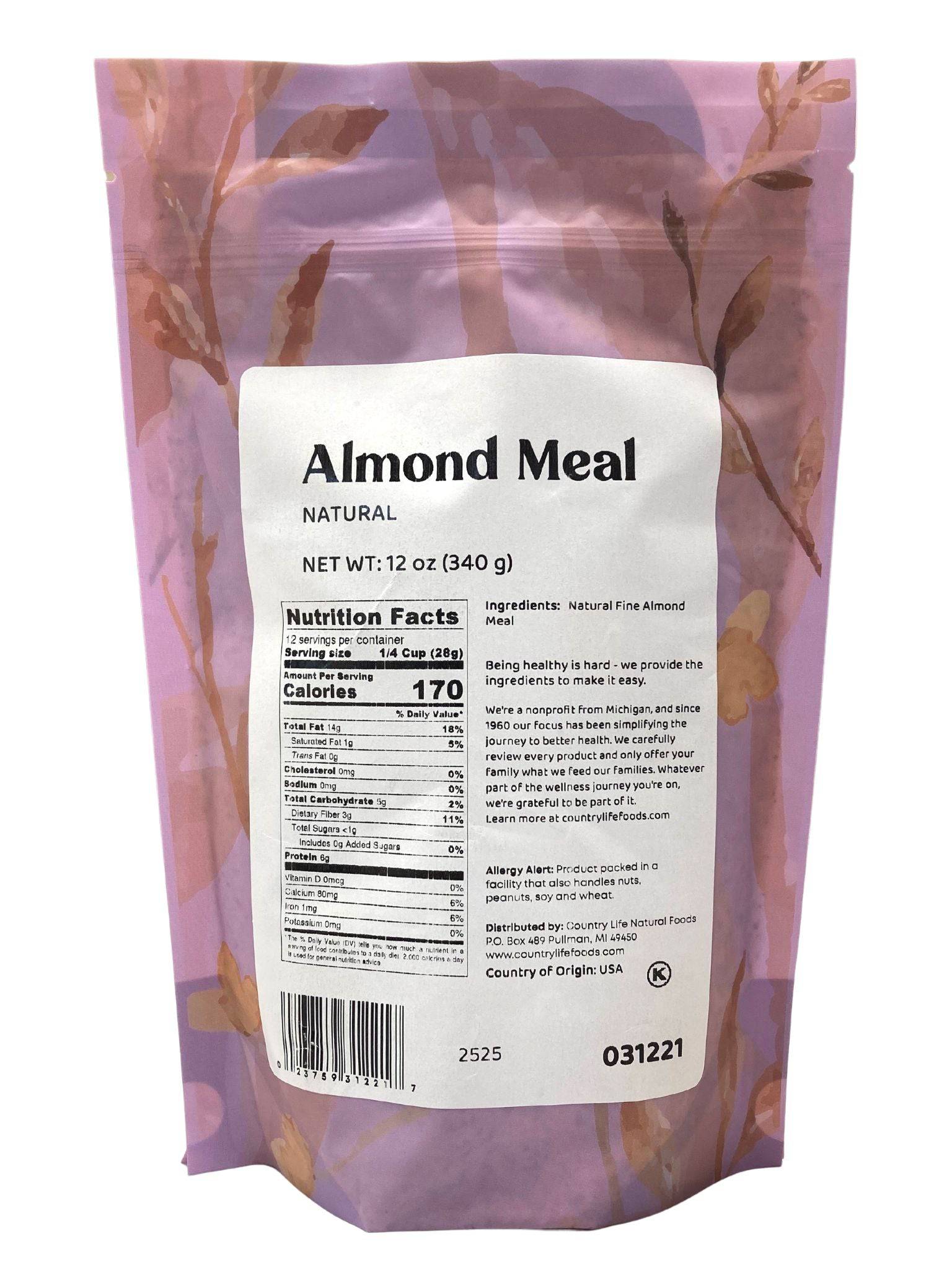 Almond Meal, Fine Ground, Natural