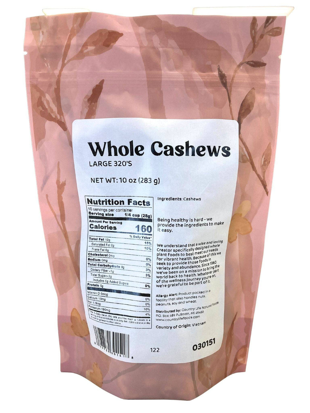 Cashews, Whole