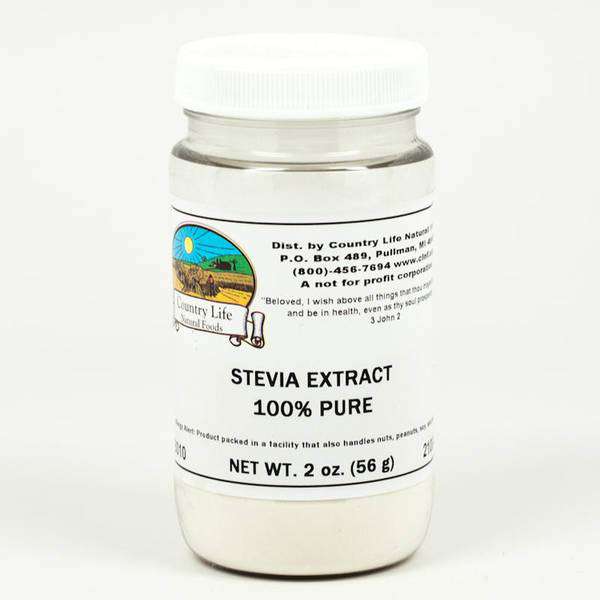 Stevia Extract Powder, White, Organic