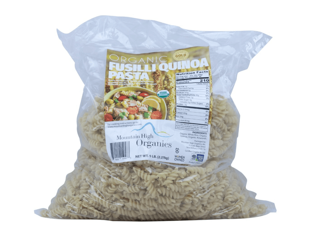 Fusilli, Quinoa, Organic, Gluten-Free