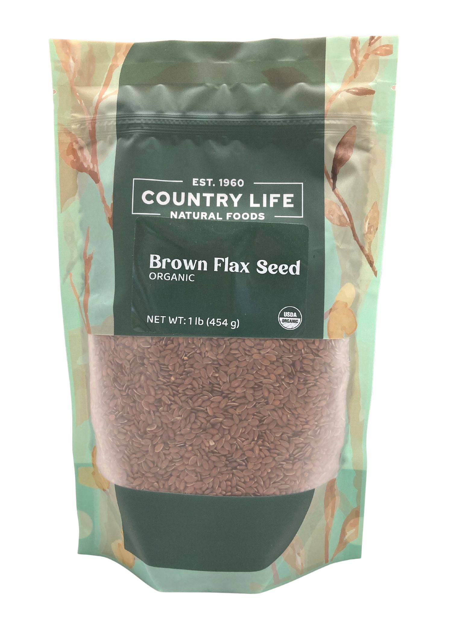 Flax Seeds, Brown, Organic
