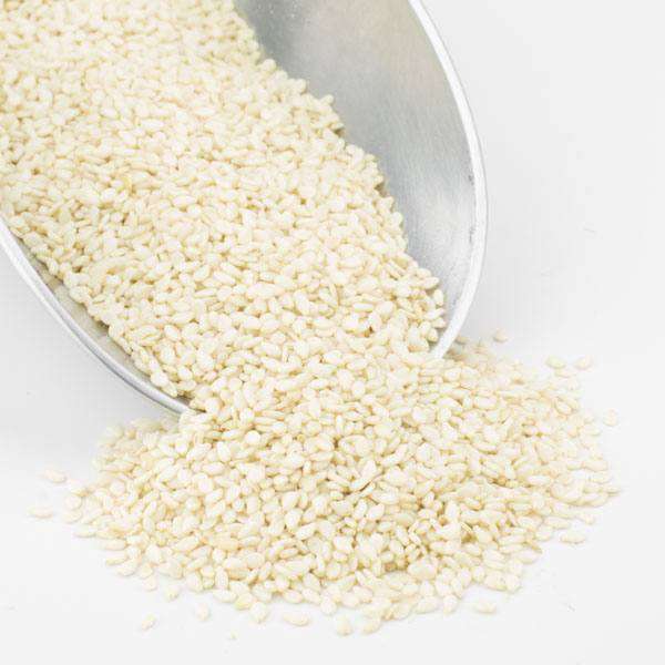 Sesame Seeds, White, Hulled, Organic