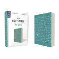 Niv, Holy Bible for Girls, Soft Touch Edition, Leathersoft, Teal, Comfort Print