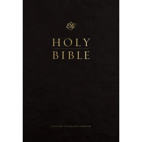 ESV Pew and Worship Bible, Large Print (Black)