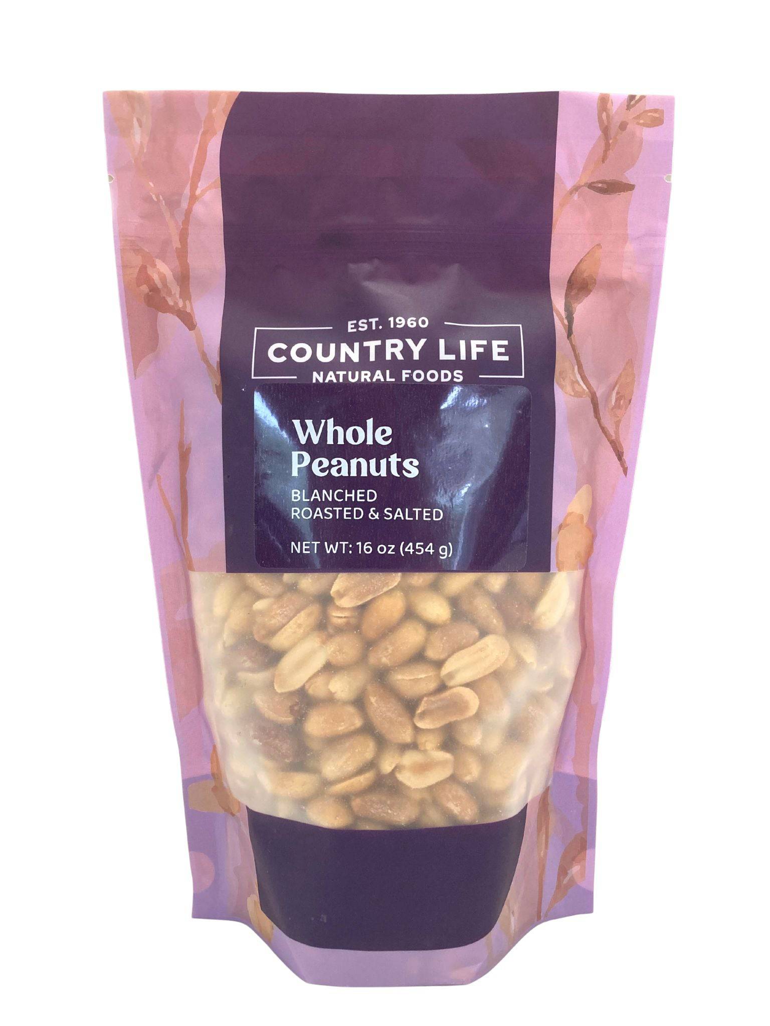 Peanuts, Whole, Blanched, Roasted, Salted