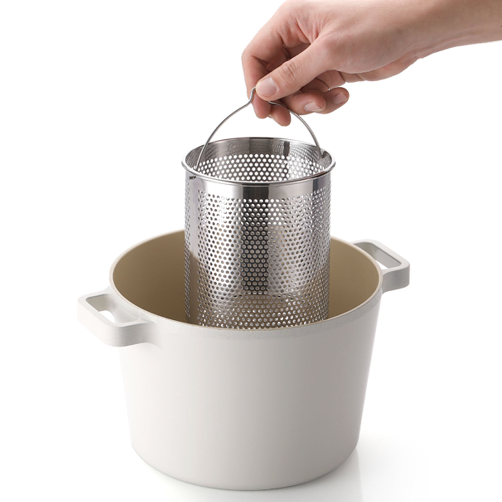 Fika 11" Stock Pot w/ Stainless Steel Insert