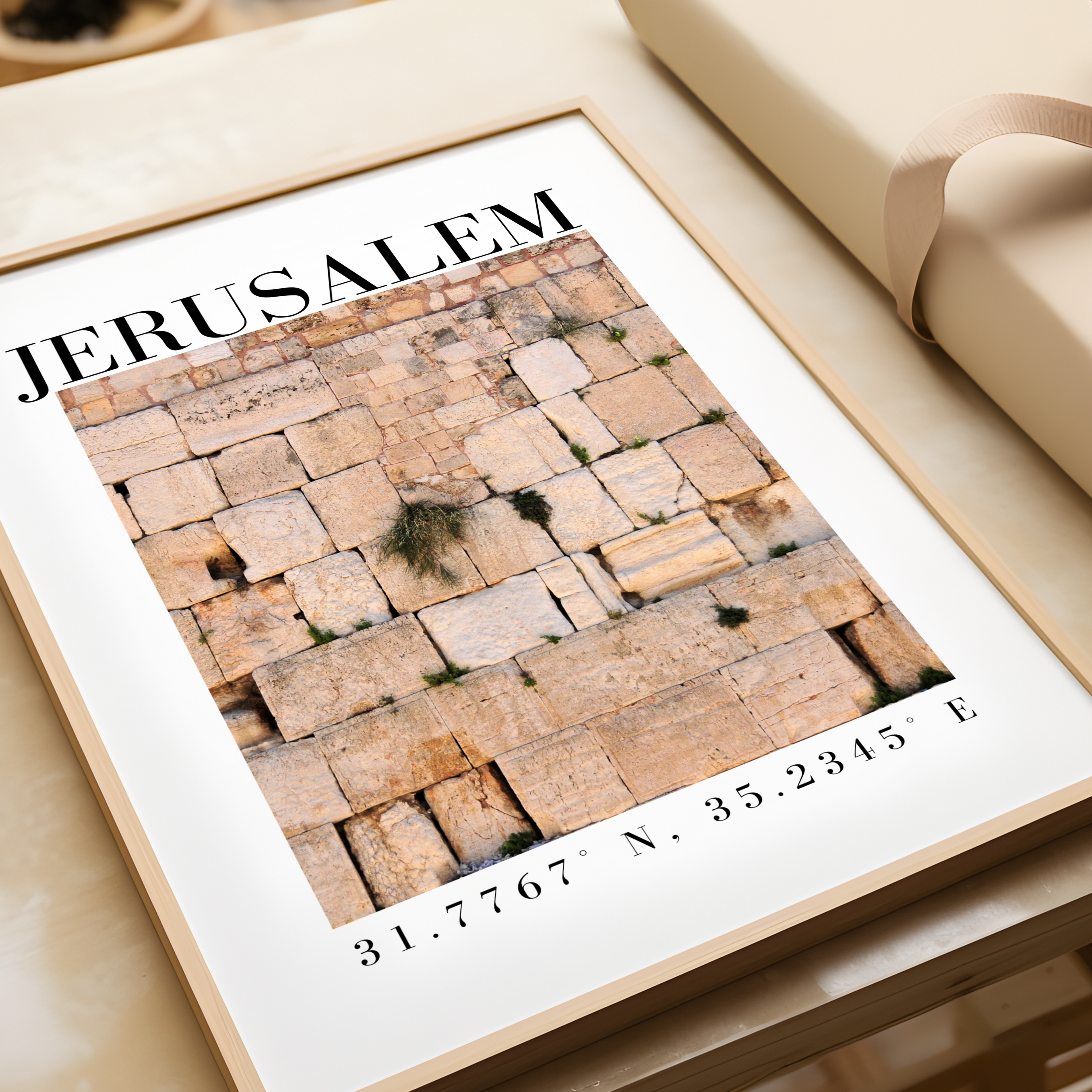 Jerusalem Western Wall Kotel Photo Wall Art
