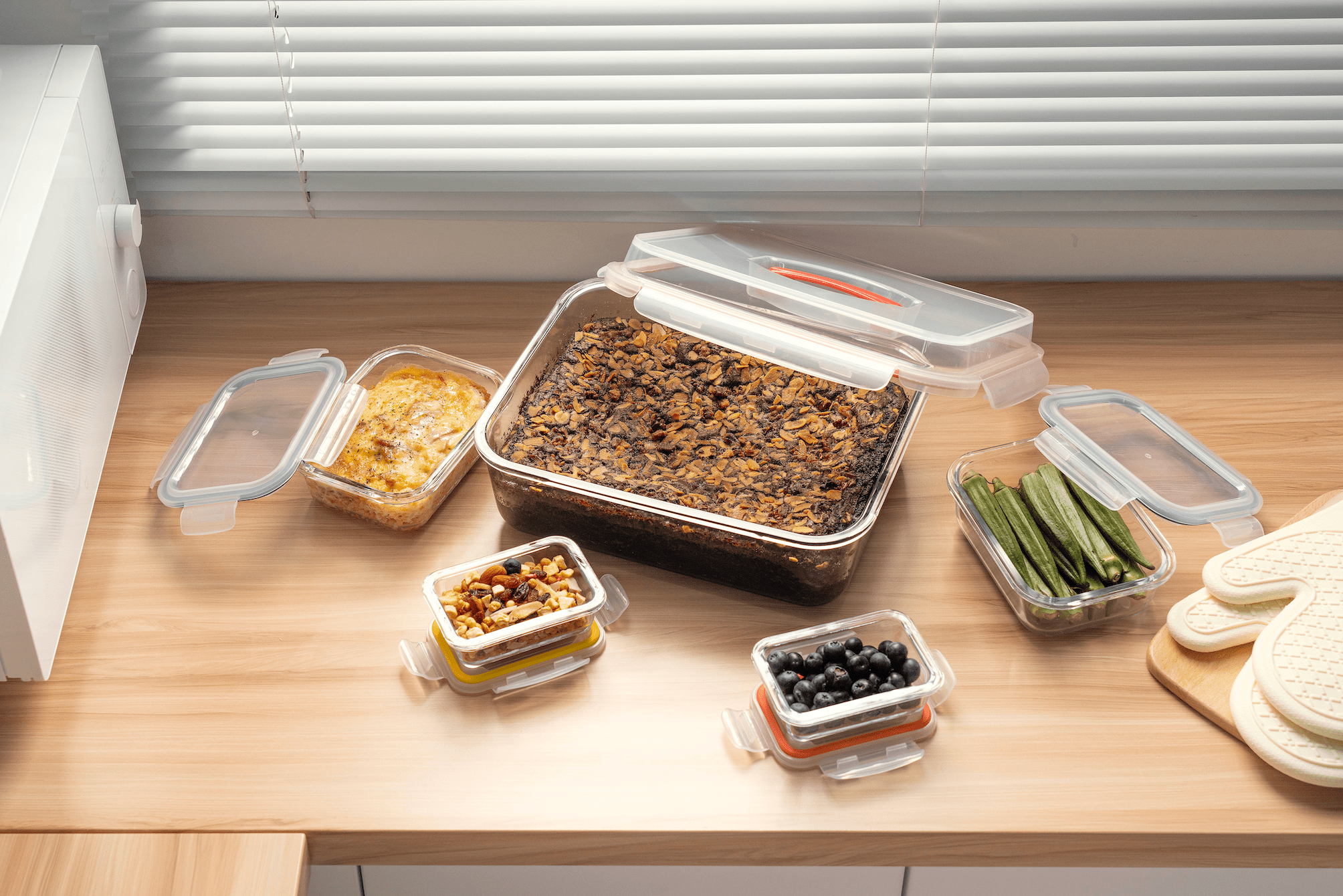 Bake & Carry Glass Set