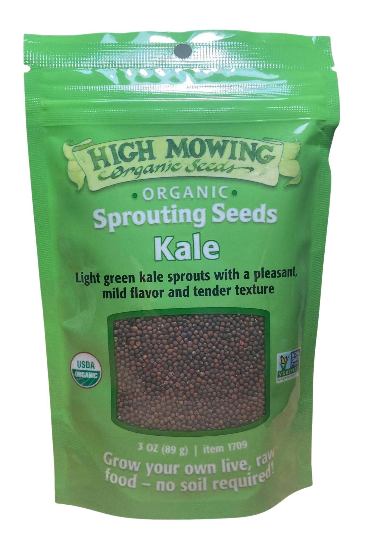 Sprouting Seeds, Organic, High Mowing