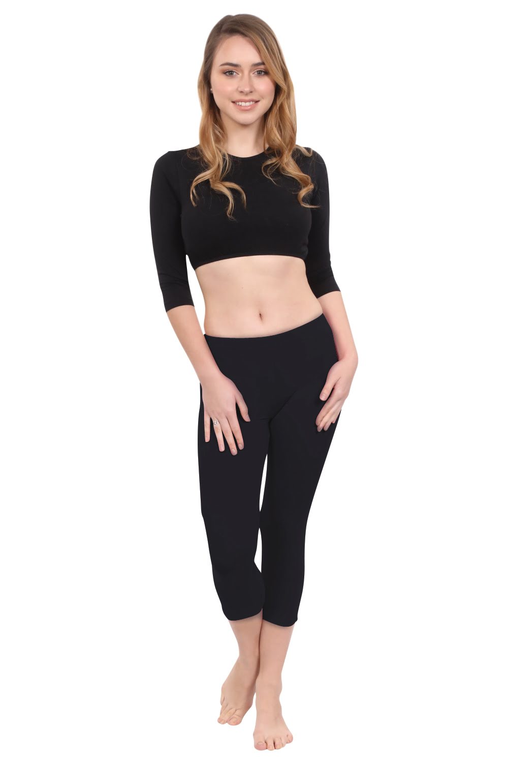 Swim and Athletic Long Leggings - UVF 50 Protection