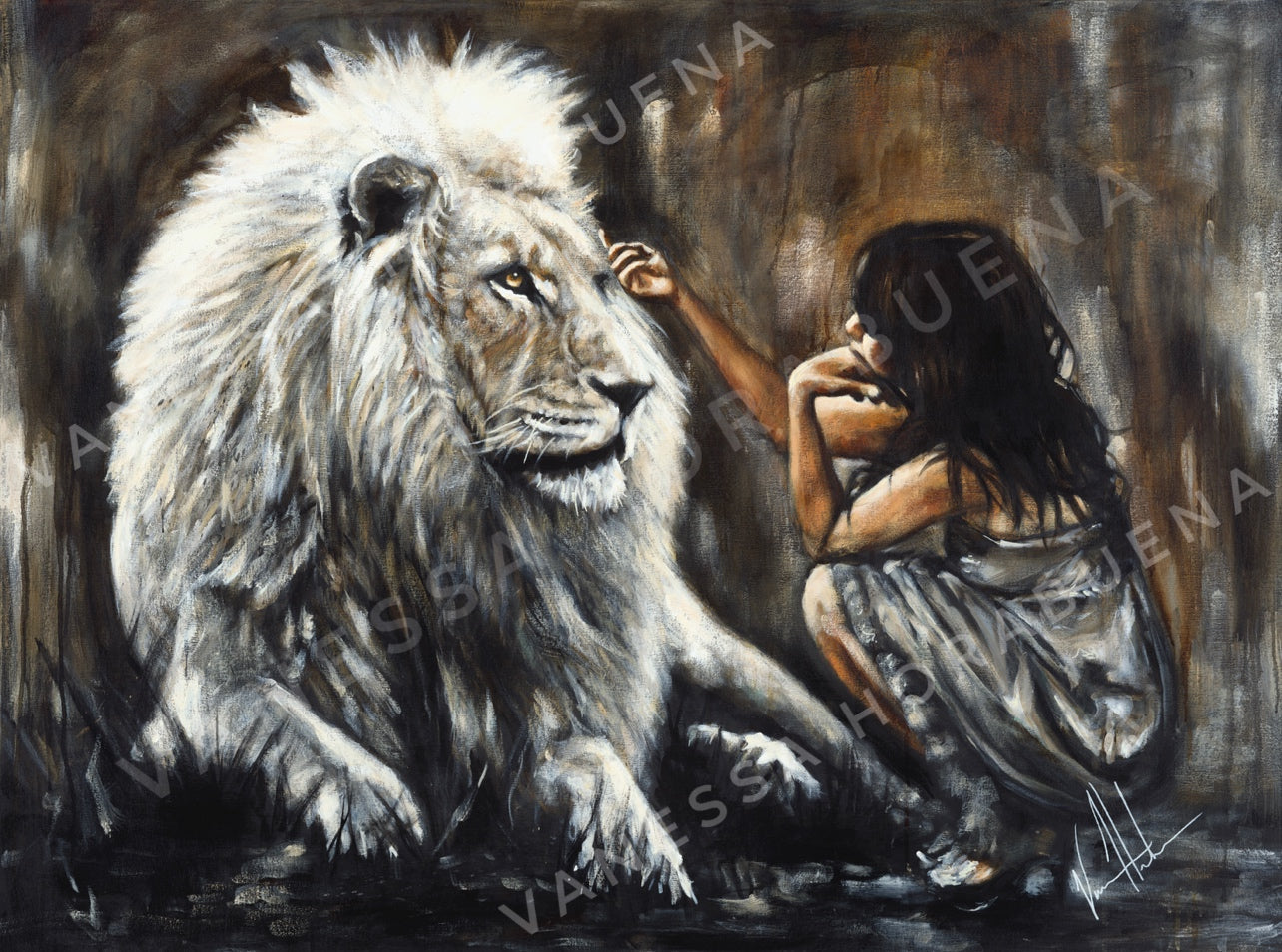 Intimacy with God - Brown Background