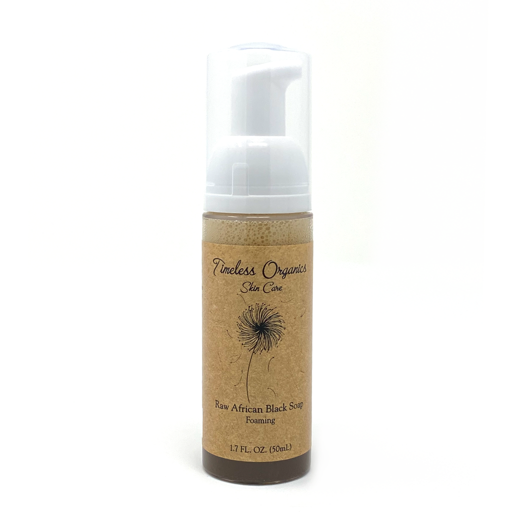 Liquid RAW African Black Soap - Foaming