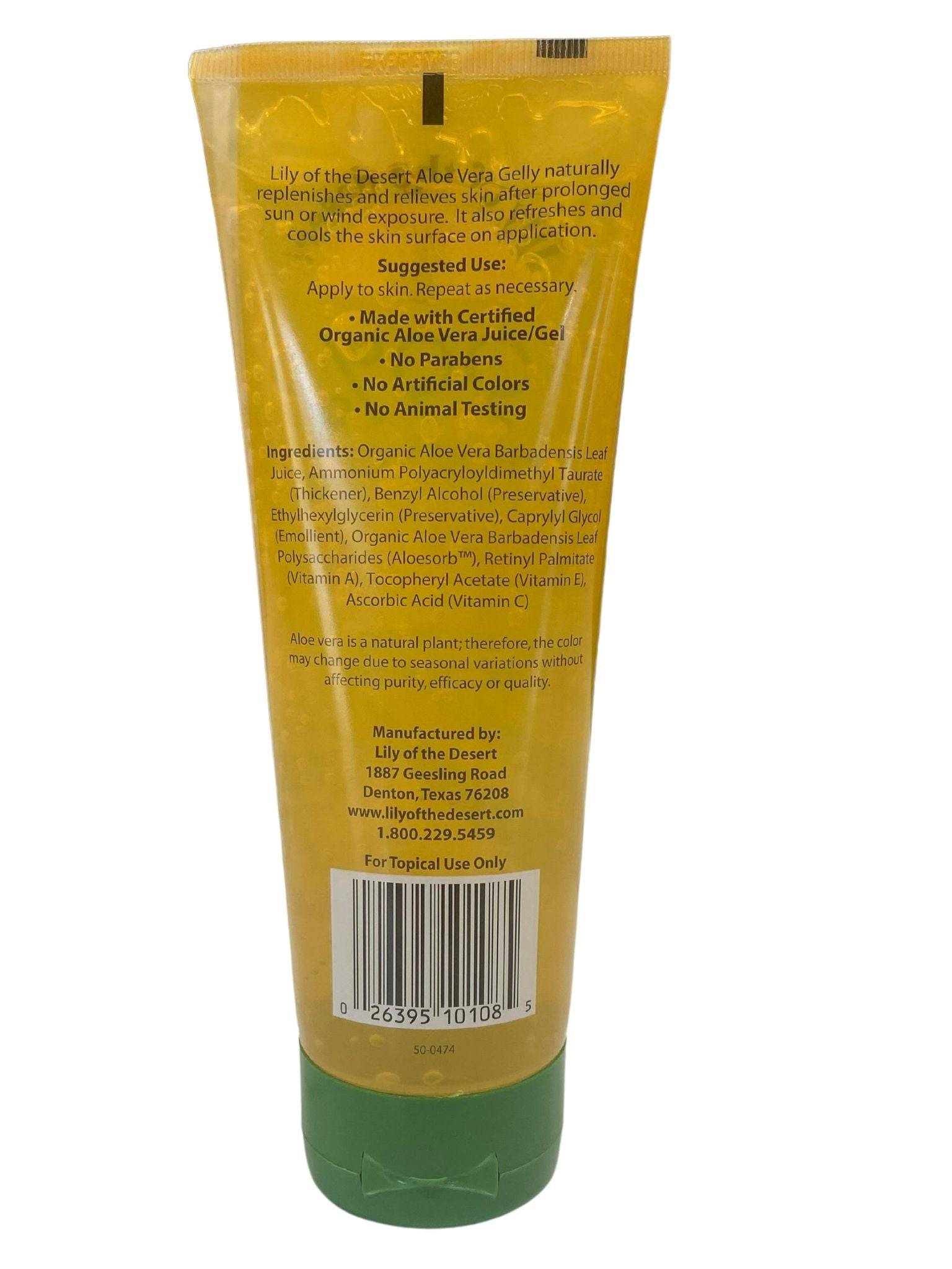 Aloe Vera, Gelly, 99%