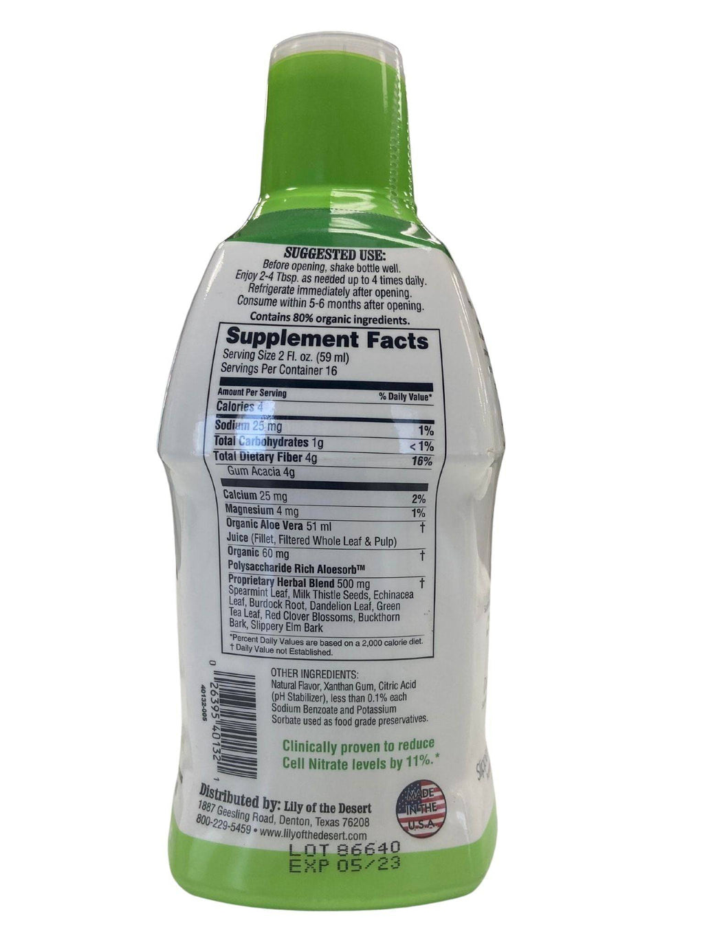 Detox Formula, Aloe Herbal