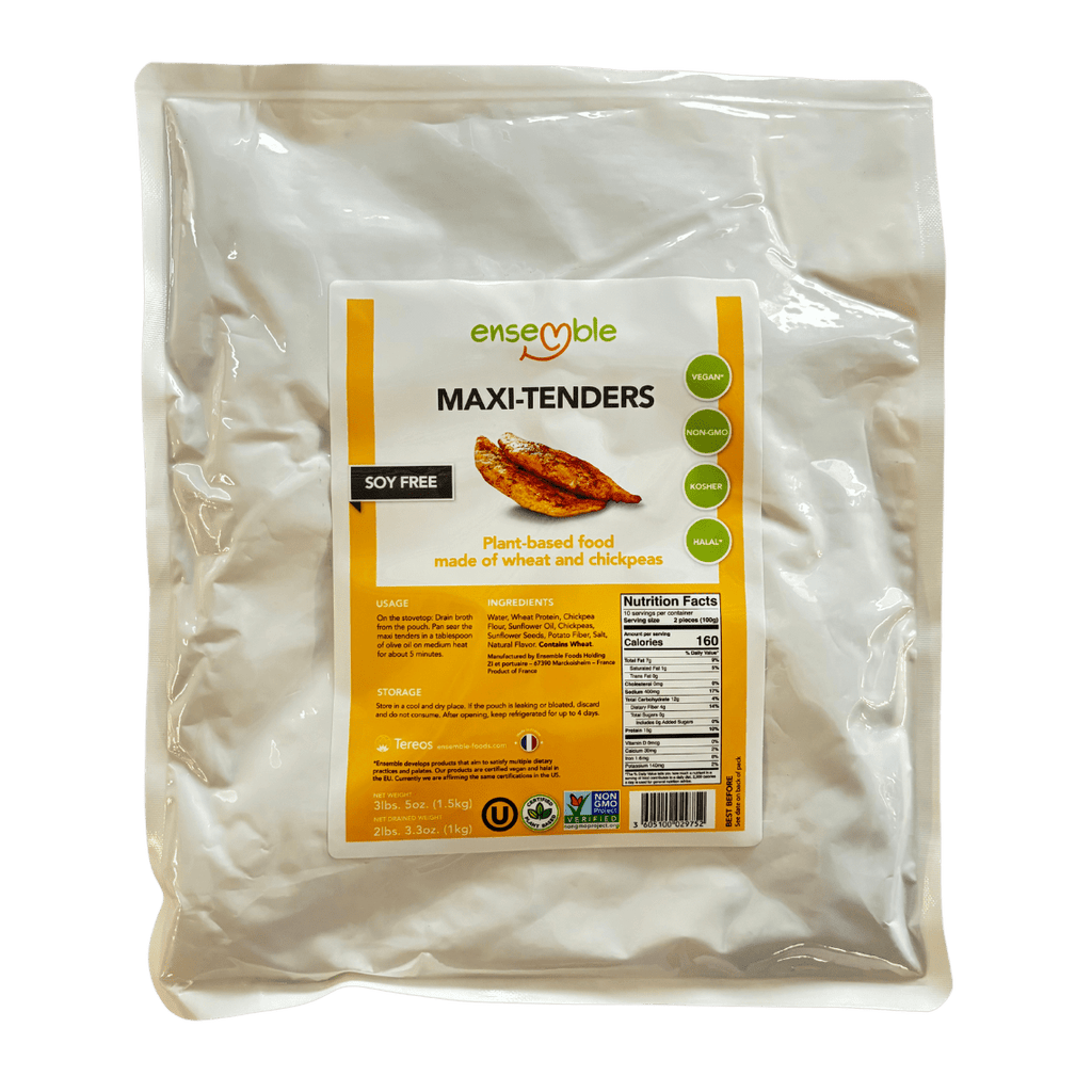 Ensemble Vegan Meat, Plant Based, Non-GMO, Soy Free