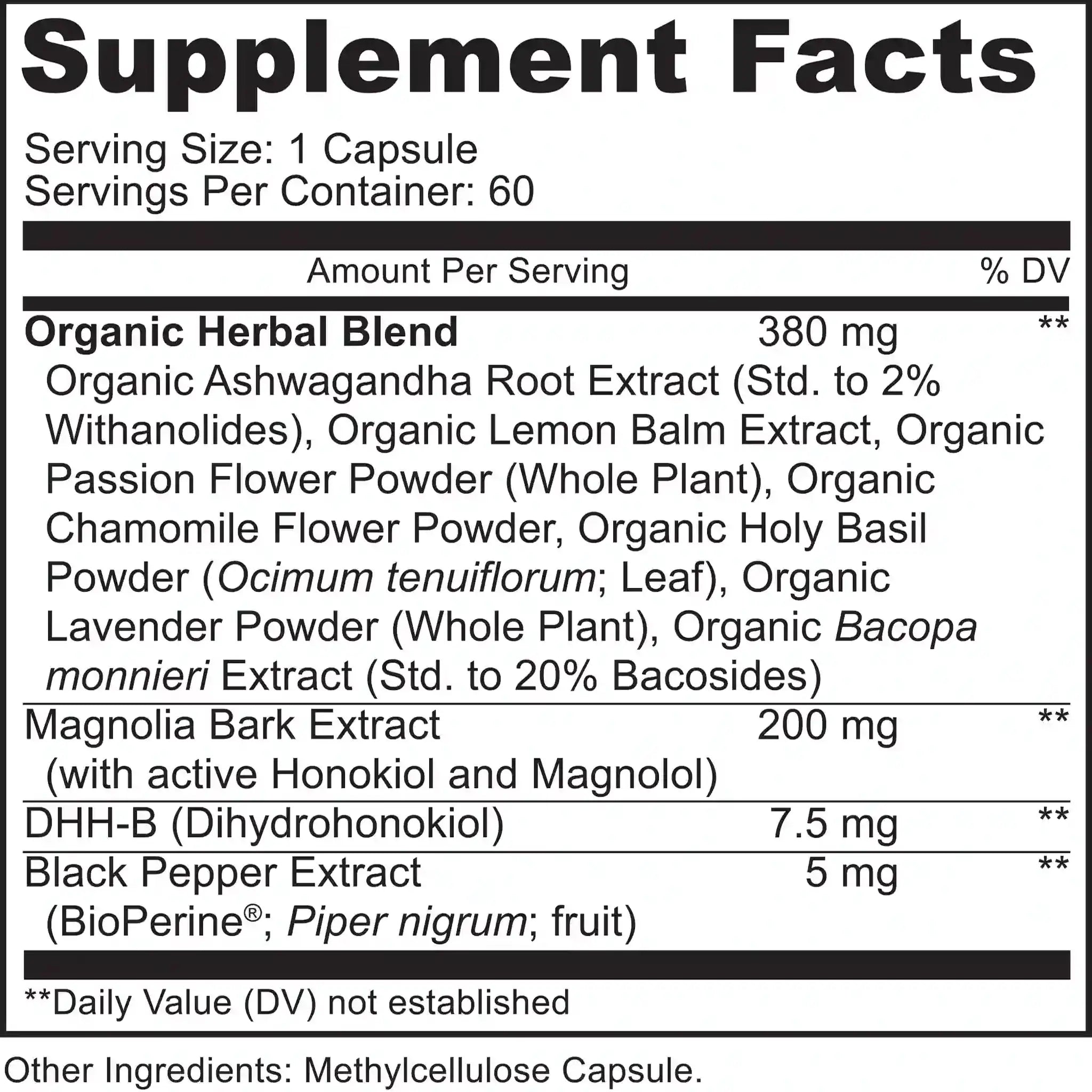 DHH-B Supplement - Bioactive Magnolia Bark Extract