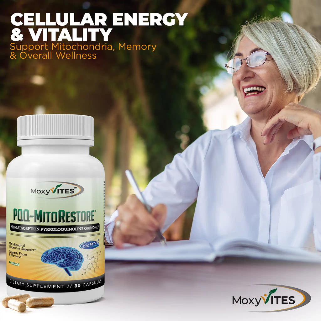BioPQQ® 20mg Mitochondrial Energy & Memory Support