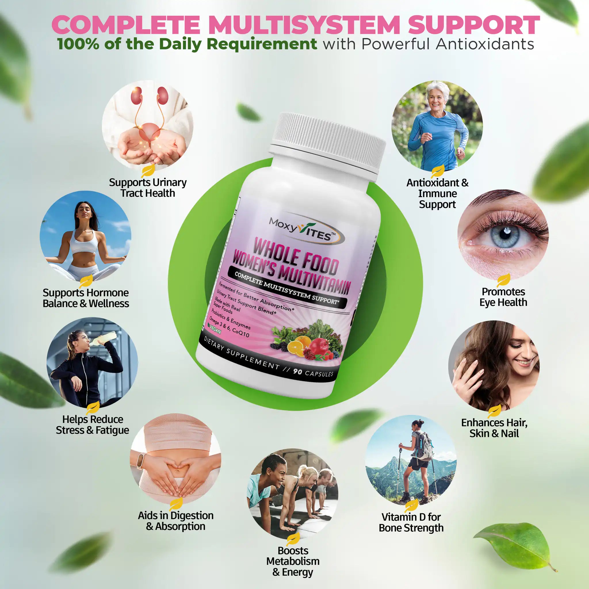 Methylated Multivitamin for Women with 44 Whole Foods