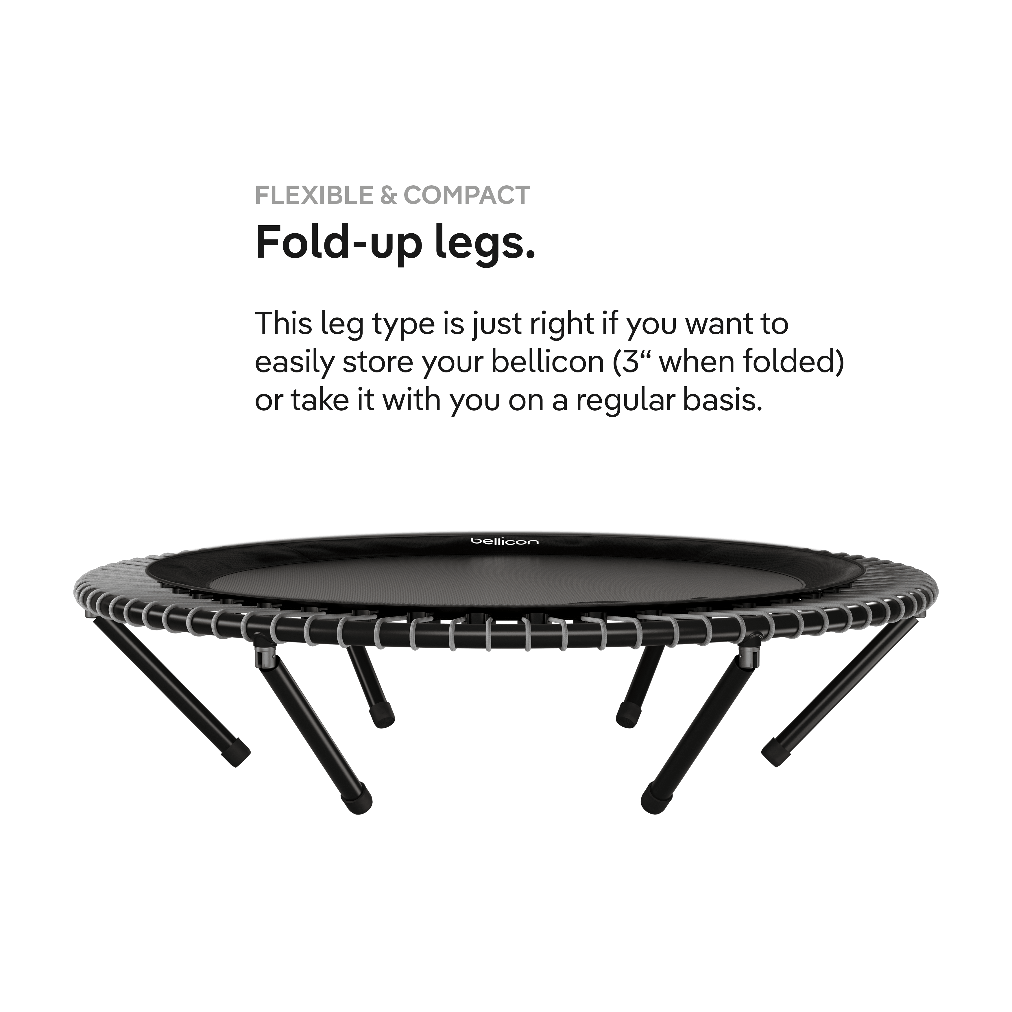 bellicon 44", folding legs