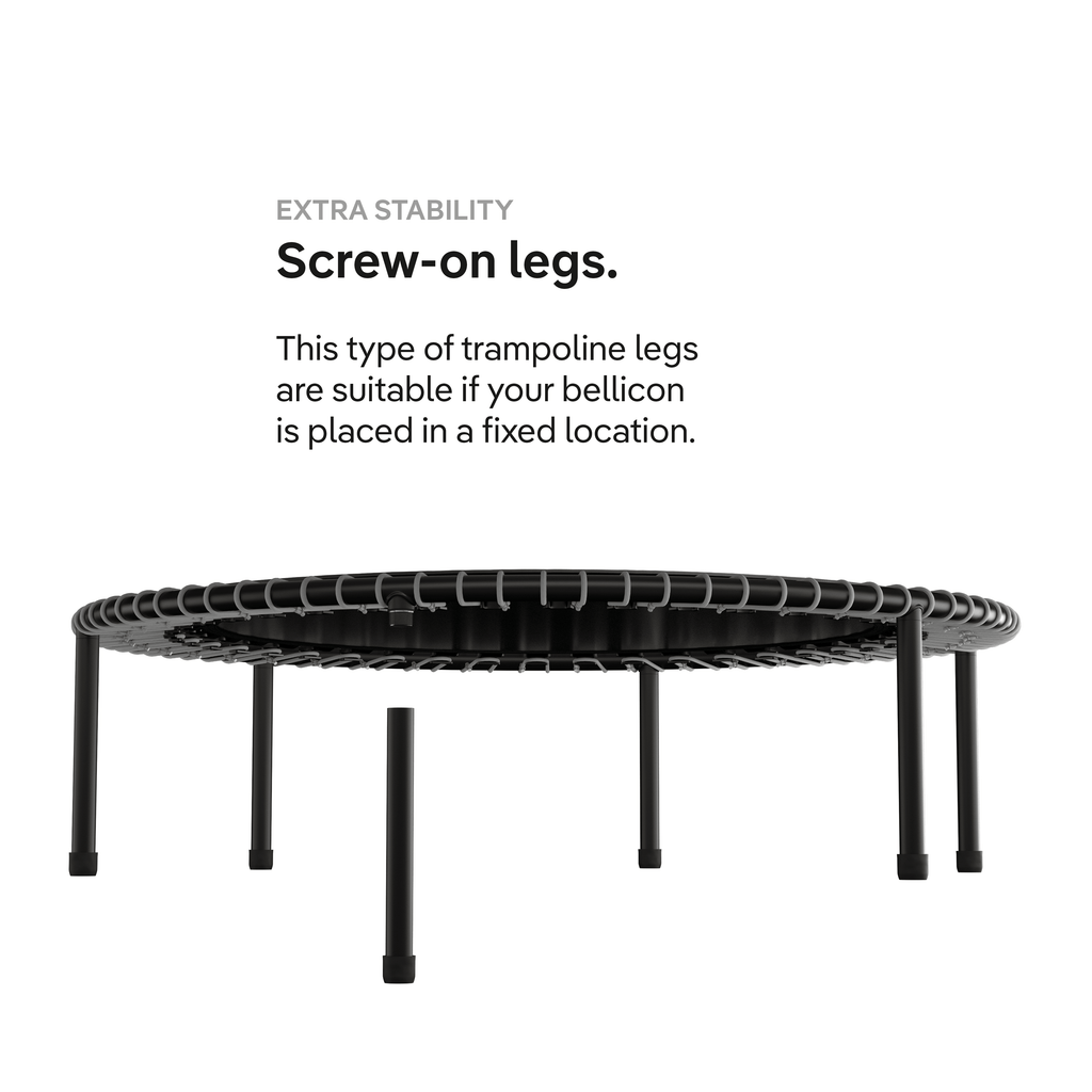 bellicon 44", screw-on legs