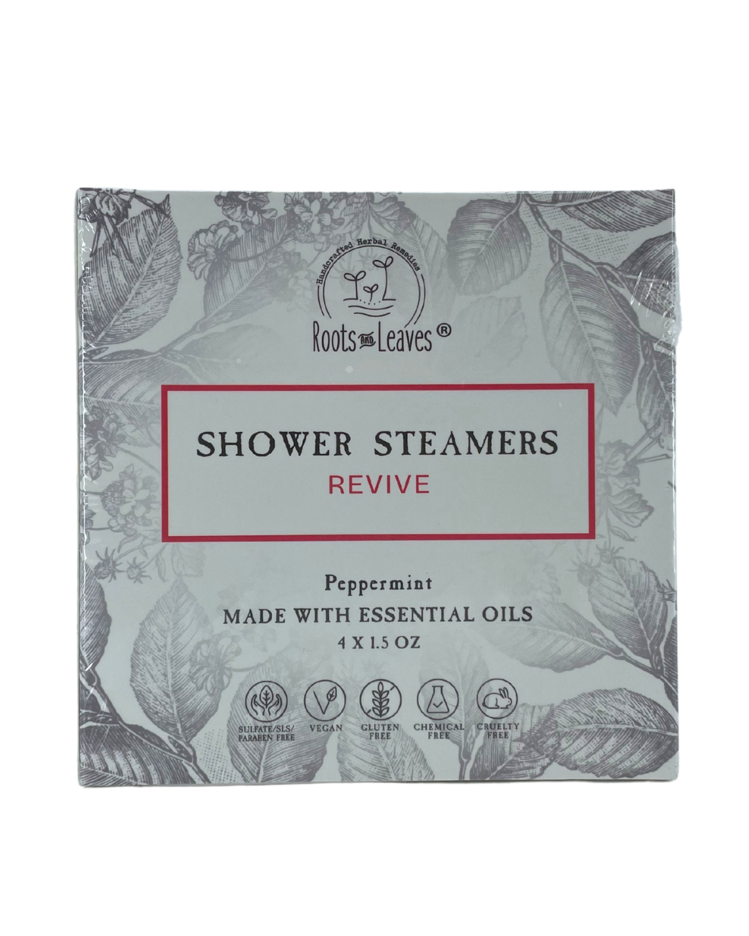 Shower Steamer & Bath Bomb - Revive / Peppermint