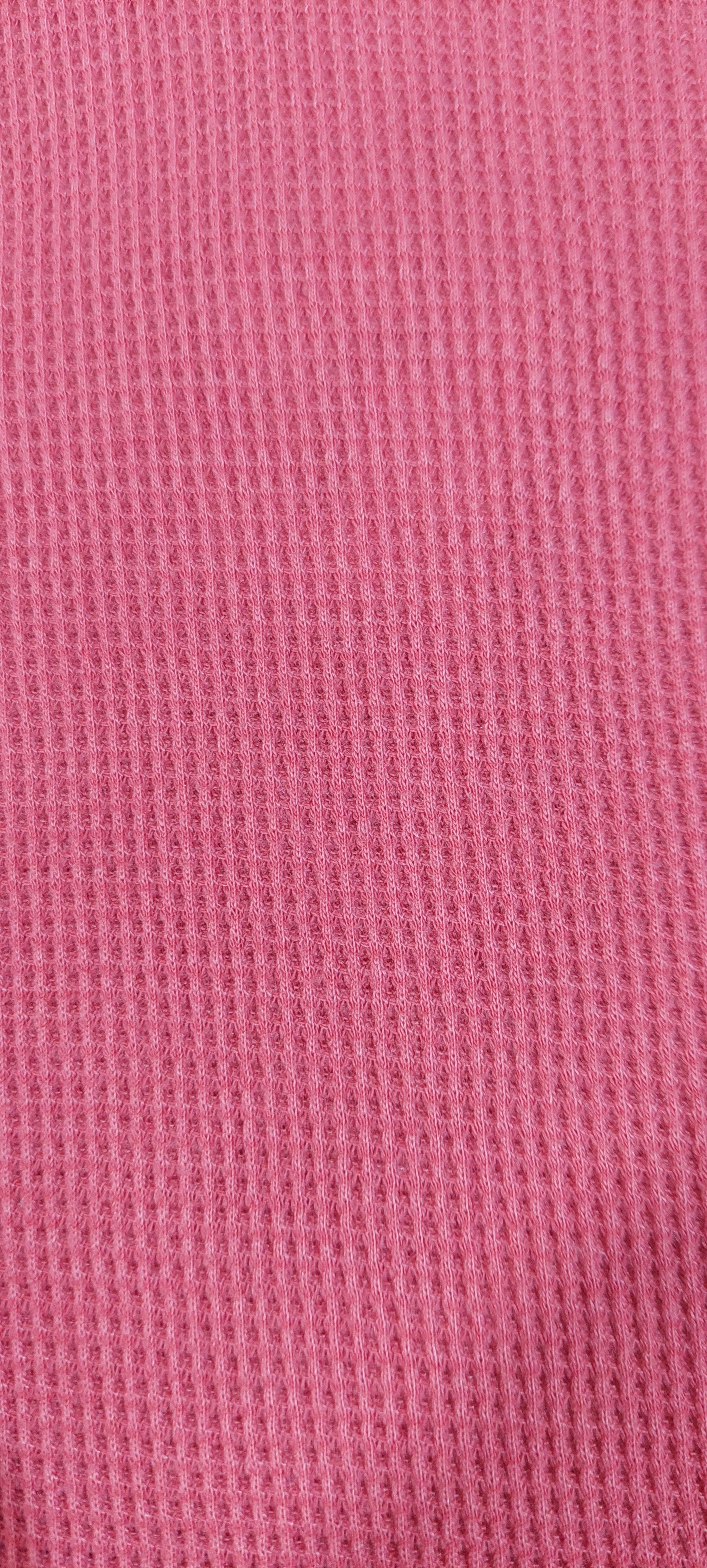 Modest High-Neck Waffle Tunic | Long Sleeve Comfort Top with Asymmetric Hem