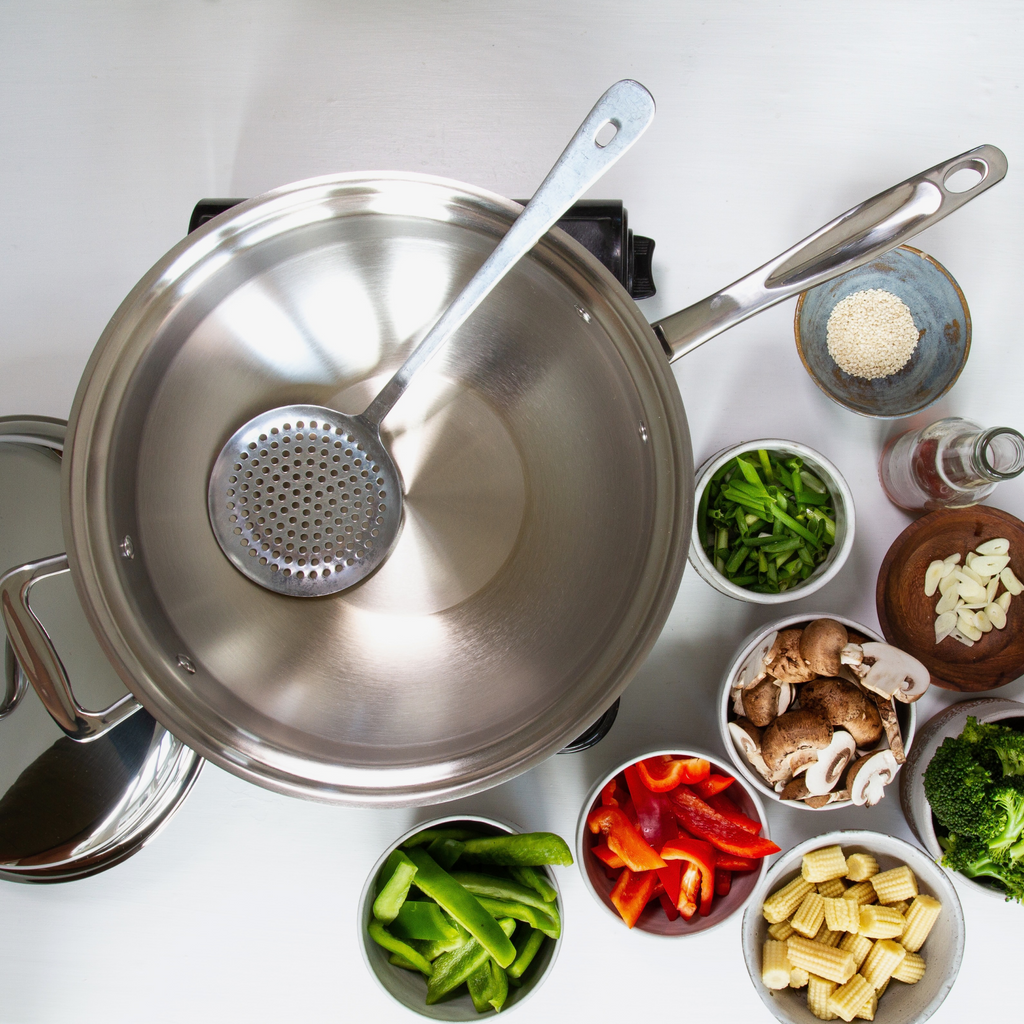 5 Quart Wok with Cover