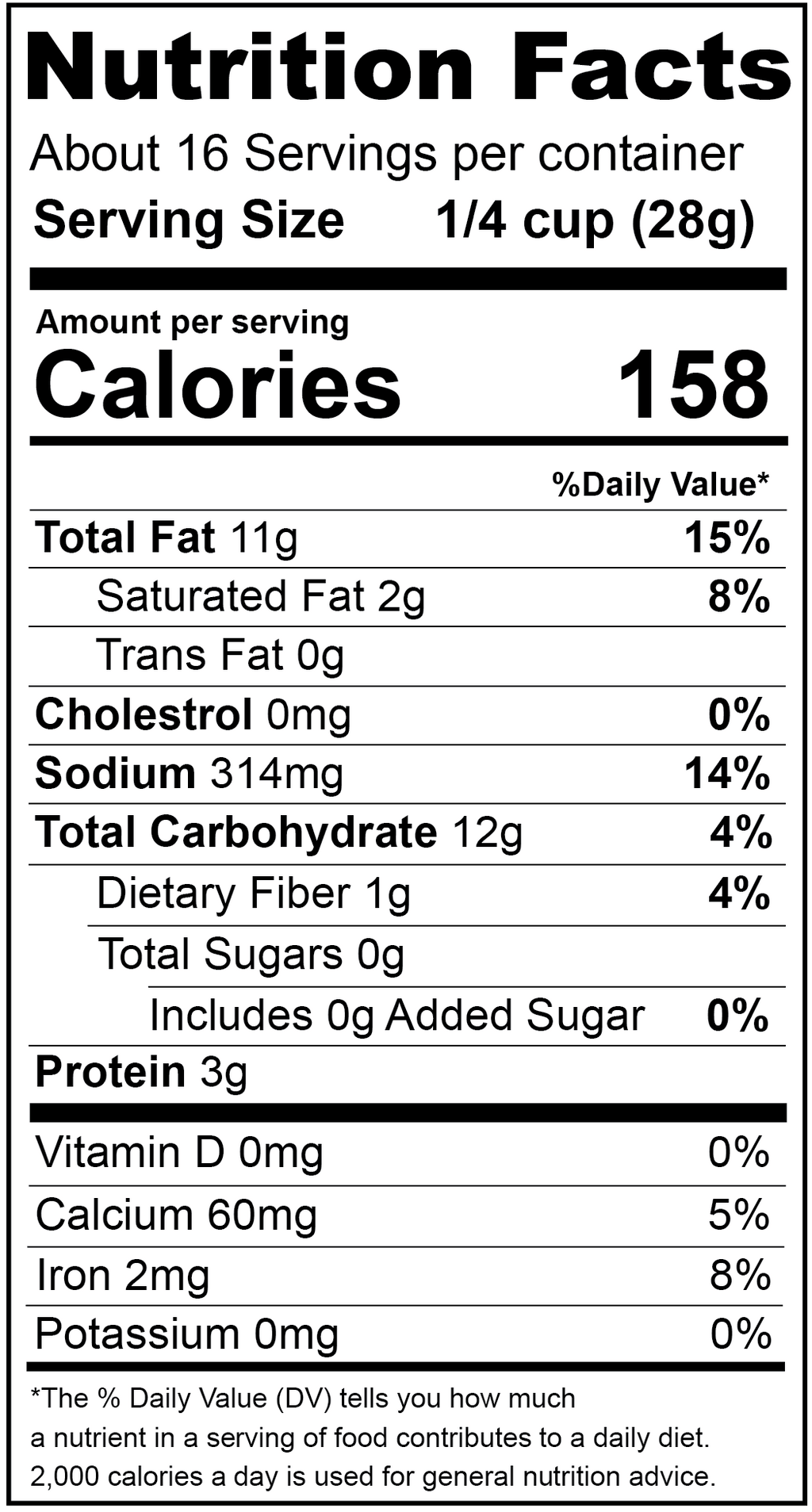 Sesame Sticks, Oat Bran