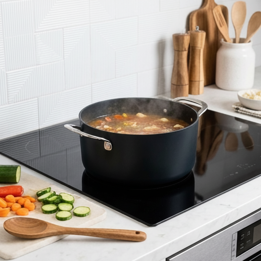 Stock Pot with Lid — 4.5-Qt.