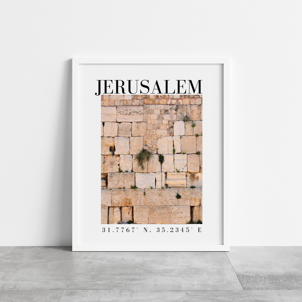 Jerusalem Western Wall Kotel Photo Wall Art