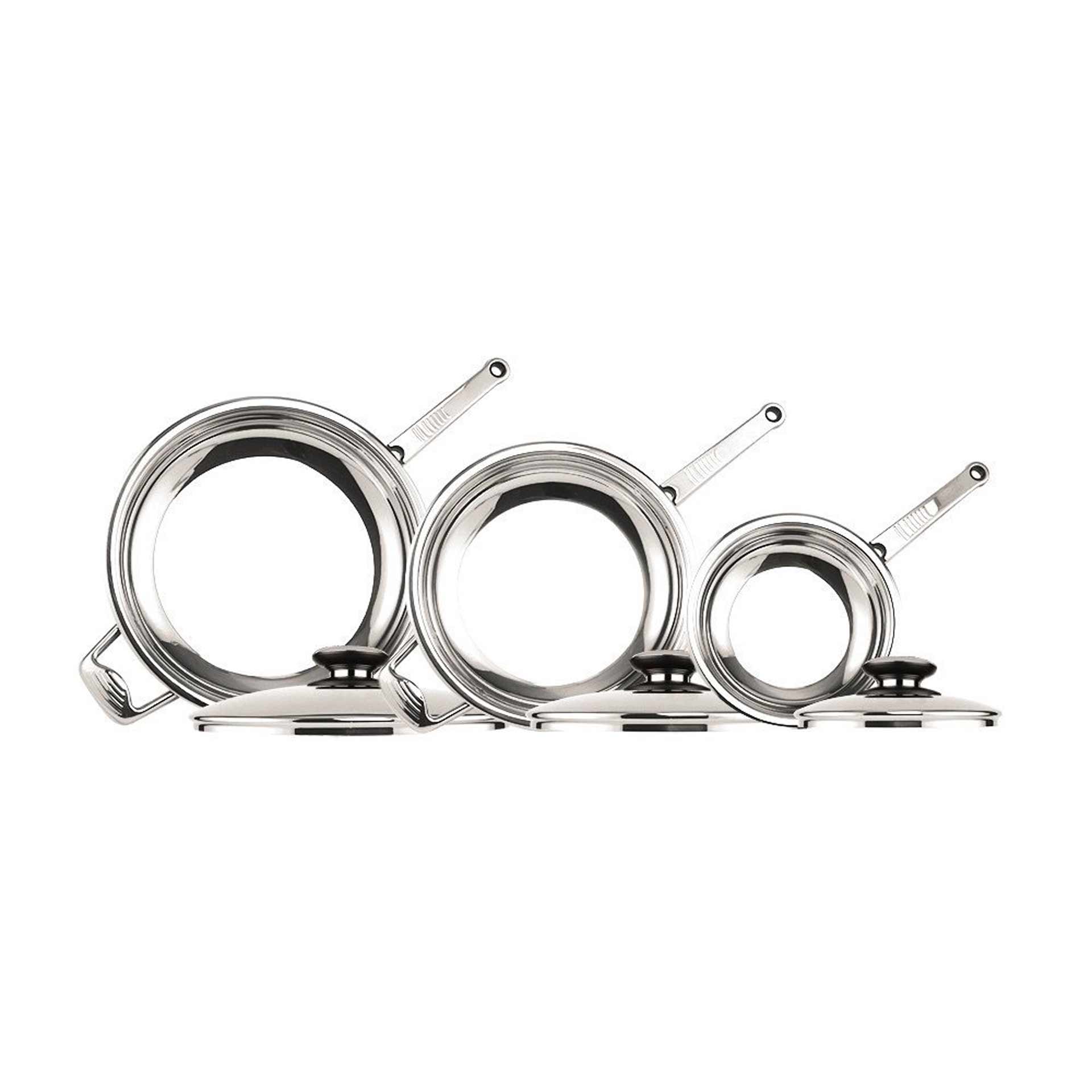 Complete Stainless Steel Cookware & Kitchen Appliance Set — Professional Platinum Whole Home Collection